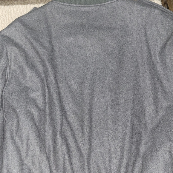 Men's gray wool blend jacket - Picture 2 of 4